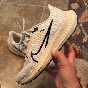 Nike White and Black Athletic Shoes